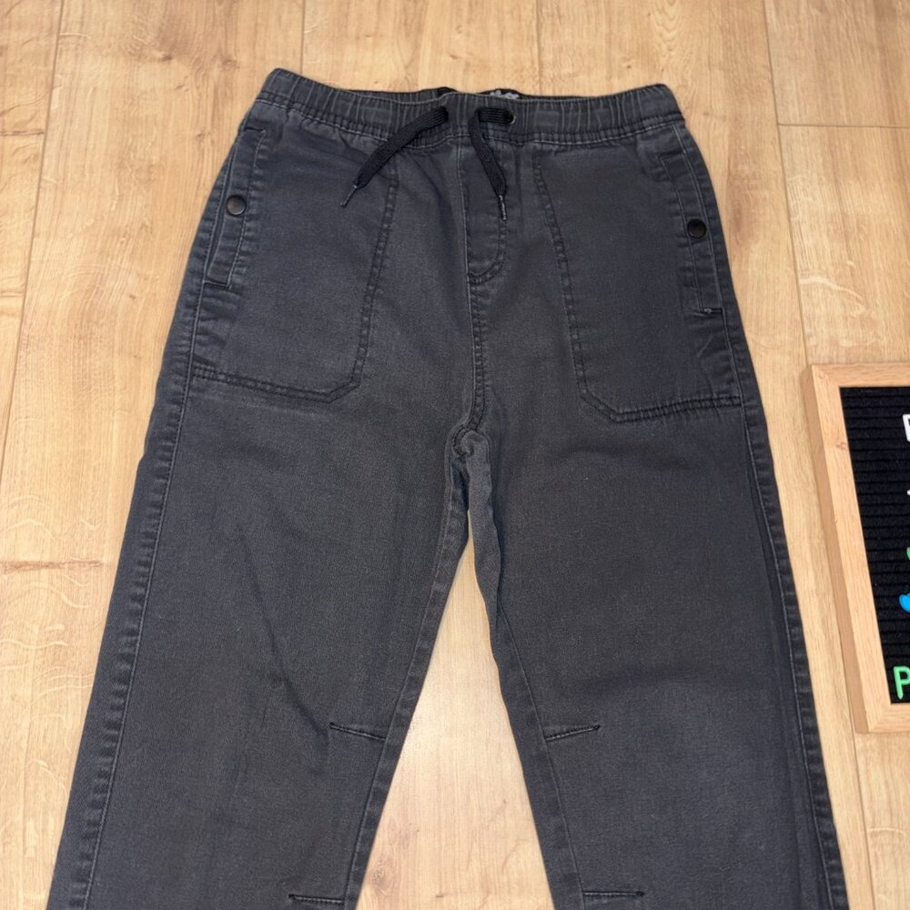 Plugg Boys Black Joggers - Picture 2 of 5